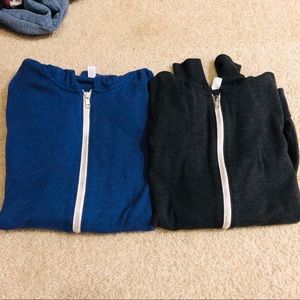 Two Bella canvas triblend hoodies